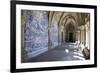 Portugal, Porto, The Church of Saint IIdefonso, Fan Vaulted Cloister with Ceramic Tiles (Azulejo)-Samuel Magal-Framed Photographic Print