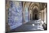 Portugal, Porto, The Church of Saint IIdefonso, Fan Vaulted Cloister with Ceramic Tiles (Azulejo)-Samuel Magal-Mounted Photographic Print