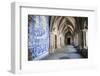 Portugal, Porto, The Church of Saint IIdefonso, Fan Vaulted Cloister with Ceramic Tiles (Azulejo)-Samuel Magal-Framed Photographic Print