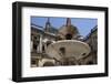 Portugal, Ribatejo Province, Tomar, Convent of the Knights of Christ, Main Cloister, Fountain-Samuel Magal-Framed Photographic Print