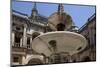 Portugal, Ribatejo Province, Tomar, Convent of the Knights of Christ, Main Cloister, Fountain-Samuel Magal-Mounted Photographic Print