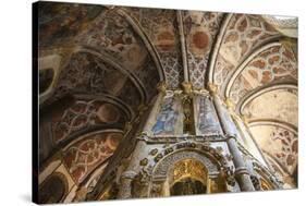 Portugal, Ribatejo Province, Tomar, Convent of the Knights of Christ, Round Church, Ribbed Ceiling-Samuel Magal-Stretched Canvas