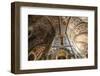 Portugal, Ribatejo Province, Tomar, Convent of the Knights of Christ, Round Church, Ribbed Ceiling-Samuel Magal-Framed Photographic Print