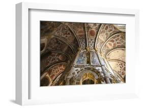 Portugal, Ribatejo Province, Tomar, Convent of the Knights of Christ, Round Church, Ribbed Ceiling-Samuel Magal-Framed Photographic Print