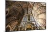 Portugal, Ribatejo Province, Tomar, Convent of the Knights of Christ, Round Church, Ribbed Ceiling-Samuel Magal-Mounted Photographic Print