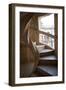 Portugal, Ribatejo Province, Tomar, Convent of the Knights of Christ, Spiral Staircase-Samuel Magal-Framed Photographic Print
