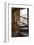 Portugal, Ribatejo Province, Tomar, Convent of the Knights of Christ, Spiral Staircase-Samuel Magal-Framed Photographic Print