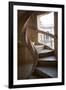 Portugal, Ribatejo Province, Tomar, Convent of the Knights of Christ, Spiral Staircase-Samuel Magal-Framed Photographic Print