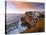 Portugal, Sintra, Azehas Do Mar, Overview of Town at Dusk-Shaun Egan-Stretched Canvas