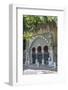 Portugal, Sintra, Natural Water Spring Surrounded by Decorative Tile-Jim Engelbrecht-Framed Photographic Print