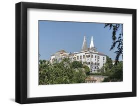 Portugal, Sintra, Sintra National Palace, Exterior-Jim Engelbrecht-Framed Photographic Print