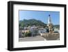 Portugal, Sintra, Sintra Palace Fountain Overlooking the Main Square-Jim Engelbrecht-Framed Photographic Print