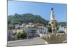 Portugal, Sintra, Sintra Palace Fountain Overlooking the Main Square-Jim Engelbrecht-Mounted Photographic Print