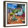 Portugal Smallholding-Marco Cazzulini-Framed Giclee Print