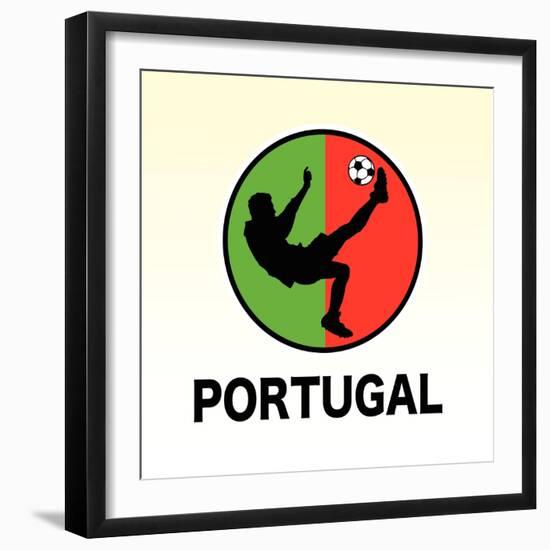 Portugal Soccer-null-Framed Giclee Print