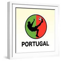 Portugal Soccer-null-Framed Giclee Print