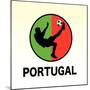 Portugal Soccer-null-Mounted Giclee Print