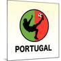 Portugal Soccer-null-Mounted Giclee Print