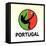 Portugal Soccer-null-Framed Stretched Canvas