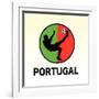 Portugal Soccer-null-Framed Giclee Print