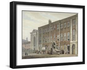 Portugal Street, Westminster, London, 1811-George Shepherd-Framed Giclee Print