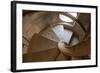 Portugal, Tomar, Convent of the Knights of Christ, Spiral Staircase-Samuel Magal-Framed Photographic Print
