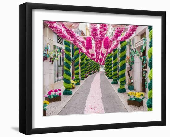 Portugal, Tomar. During the Feast of the Trays, or Festa dos Tabuleiros-Julie Eggers-Framed Photographic Print