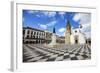 Portugal, Tomar, Main Square of Tomar During Festival the Festa Dos Tabuleiros-Terry Eggers-Framed Photographic Print