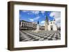 Portugal, Tomar, Main Square of Tomar During Festival the Festa Dos Tabuleiros-Terry Eggers-Framed Photographic Print