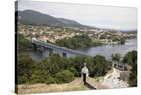 Portugal, Valenca Municipality, Valenca do Minho, The Fortified town of Valenca do Minho, Turret-Samuel Magal-Stretched Canvas