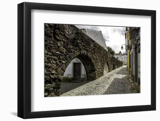 Portuguese Alentejo City of Évora Old Town.-Carlos Neto-Framed Photographic Print