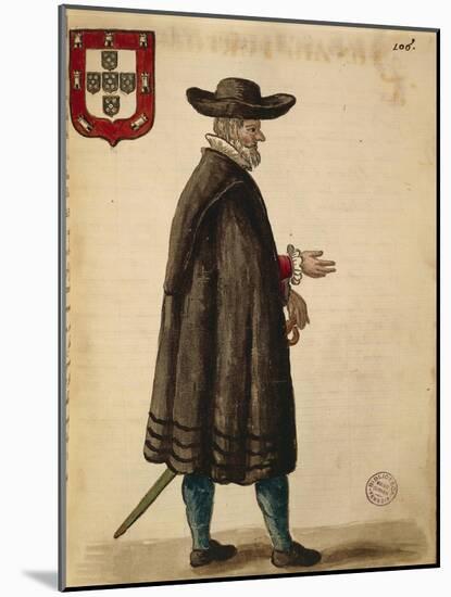 Portuguese Ambassador-Jan van Grevenbroeck-Mounted Giclee Print