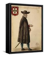 Portuguese Ambassador-Jan van Grevenbroeck-Framed Stretched Canvas