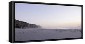 Portuguese Atlantic Coast, Salty Foam after Sunset, Praia D'El Rey, Province Obidos, Portugal-Axel Schmies-Framed Stretched Canvas