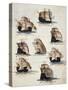 Portuguese Caravels from Memory of Armadas That from Portugal Passed to India-null-Stretched Canvas