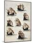 Portuguese Caravels from Memory of Armadas That from Portugal Passed to India-null-Mounted Giclee Print