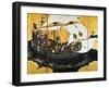 Portuguese Galleon-Kano Naizen-Framed Giclee Print