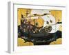 Portuguese Galleon-Kano Naizen-Framed Giclee Print