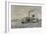 Portuguese Gunboat Commanded by Major Serpa Pinto, at the Mouth of the Zambezi River.-null-Framed Giclee Print