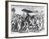 Portuguese Officials in India, 1599-Theodore de Bry-Framed Giclee Print