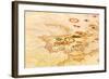 Portuguese Old Map-inaquim-Framed Art Print