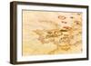 Portuguese Old Map-inaquim-Framed Art Print