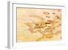 Portuguese Old Map-inaquim-Framed Art Print