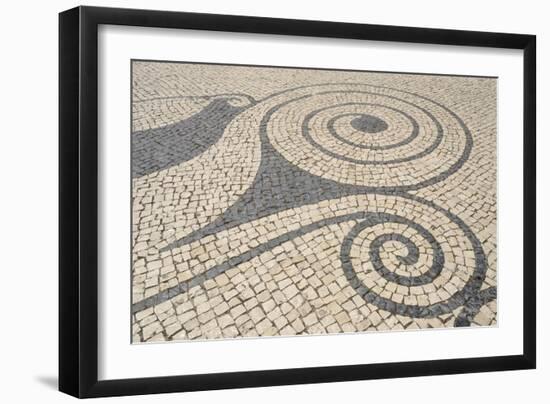 Portuguese Pavement-monysasi-Framed Premium Giclee Print