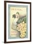 Portuguese Table Grape Label-null-Framed Art Print