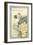 Portuguese Table Grape Label-null-Framed Art Print