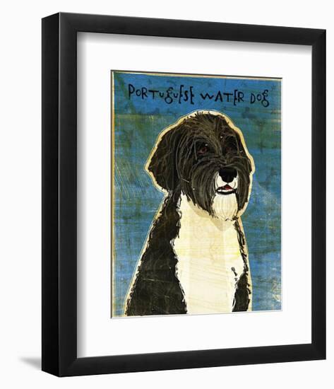 Portuguese Water Dog-John Golden-Framed Giclee Print