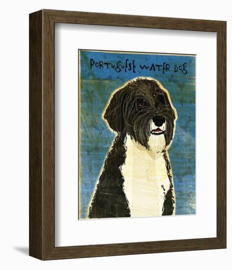 Portuguese Water Dog-John Golden-Framed Giclee Print