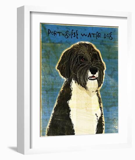 Portuguese Water Dog-John Golden-Framed Giclee Print