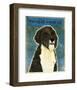 Portuguese Water Dog-John W^ Golden-Framed Art Print